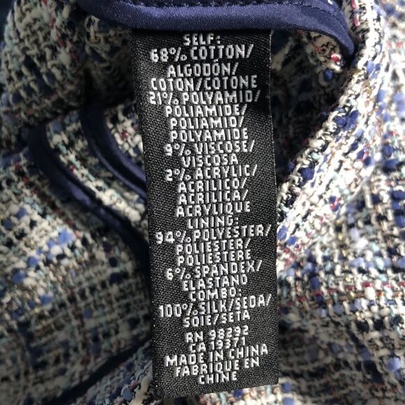 Tibi New York’s Chanel Style Knit Cropped Jacket 4 usable pockets. Hidden snaps. - Picture 12 of 16